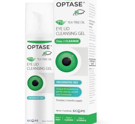 OPTASE® TTO Eyelid Cleansing Gel