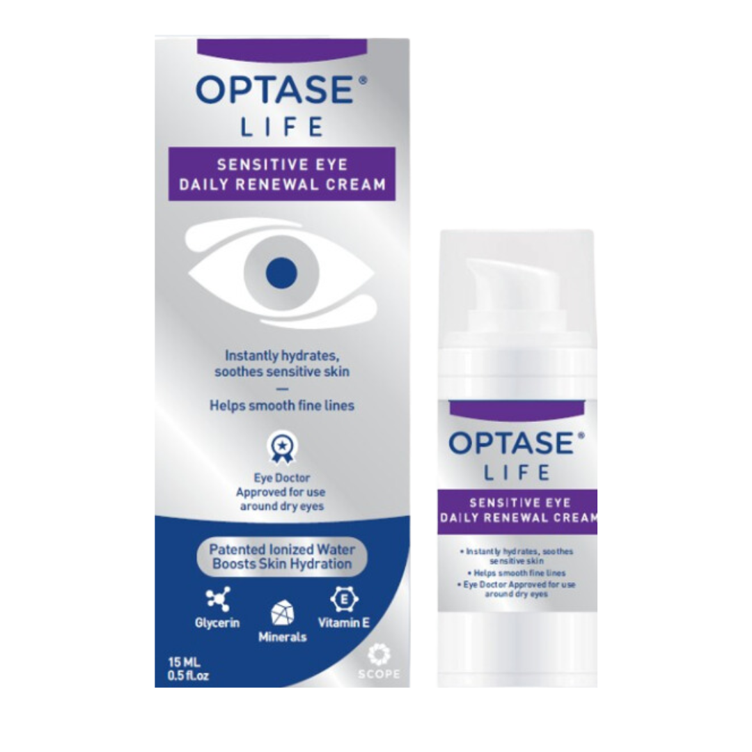 OPTASE® LIFE Sensitive Eye Daily Renewal Cream