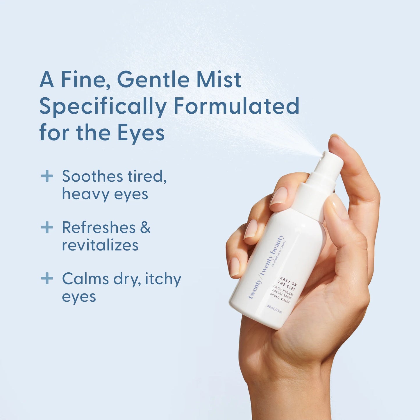 Easy on the Eyes Calming Face Mist with Hypochlorous Acid